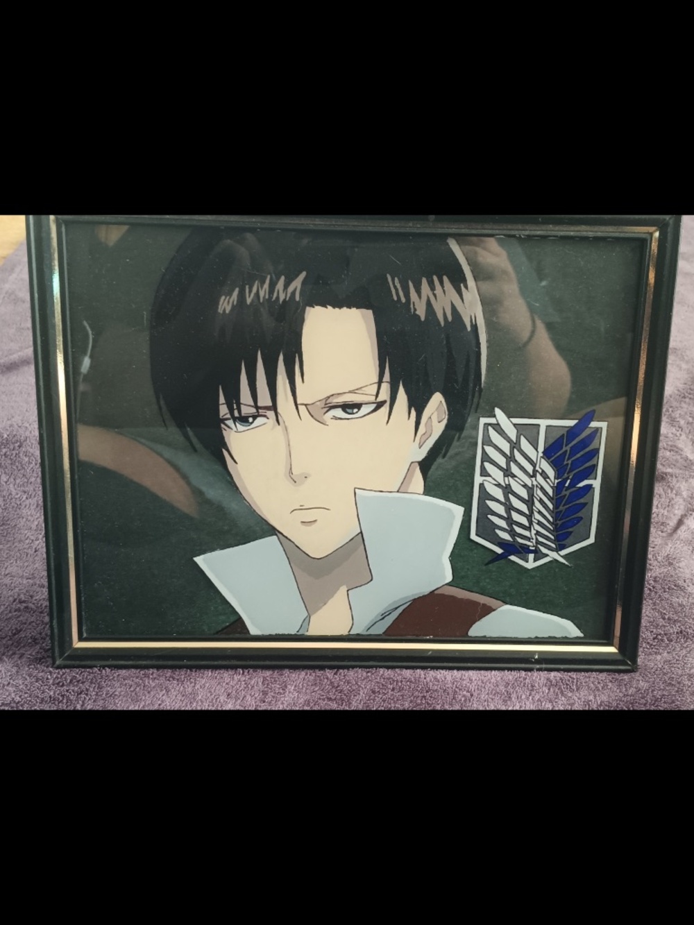 AOT glass painting levi